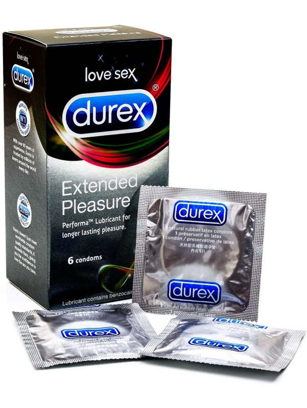 Durex Extended Pleasure (6-pack)