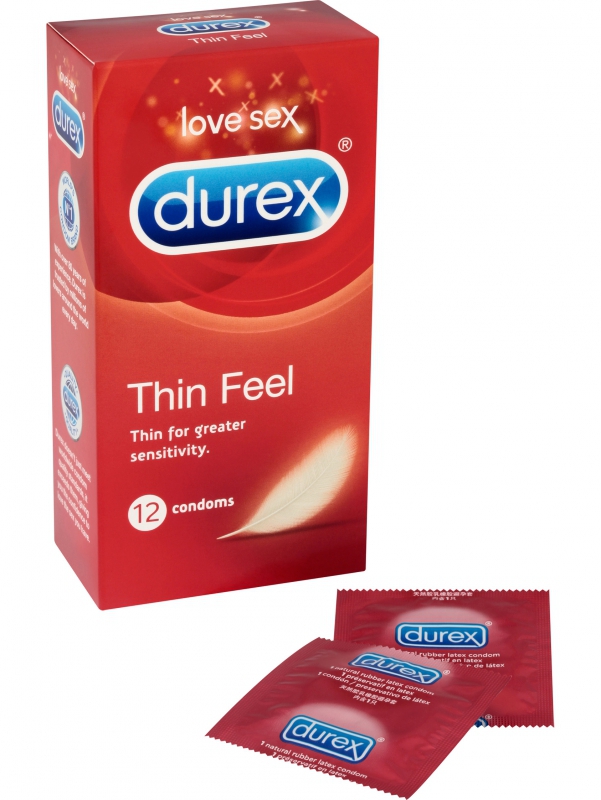 Durex Thin Feel - Kondomer (12-pack)