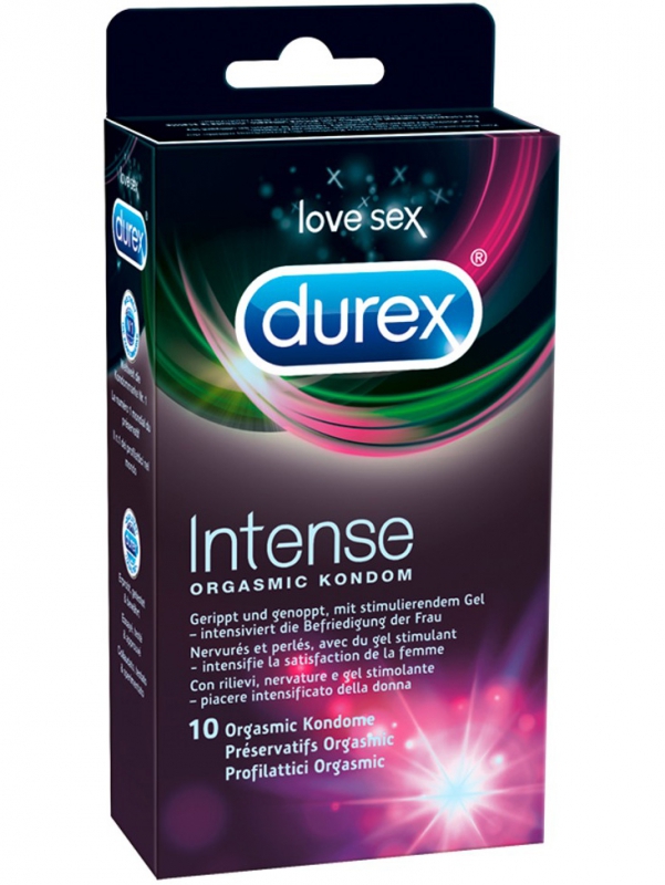 Durex - Intense Orgasmic Kondomer (10-pack)