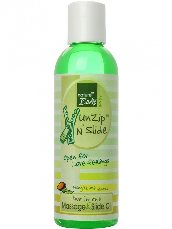 NatureBODY - Unzip N' Slide Mango/Lime (100 ml)