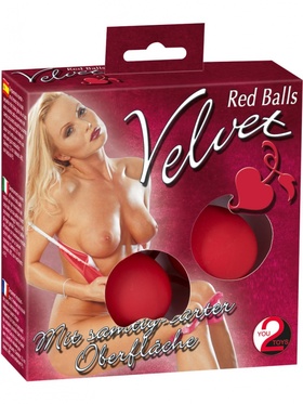 You2Toys - Velvet Red Balls