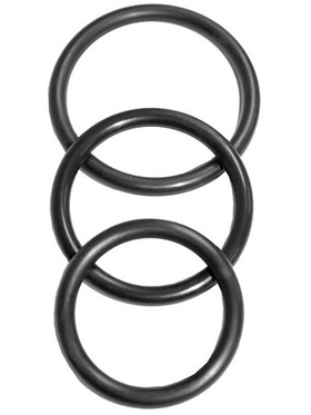 Sex Mischief - Nitrile Cock Ring (3-pack)