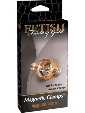 Fetish Fantasy - Gold Magnetic Clamps
