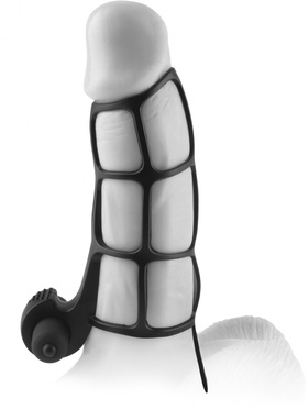 Pipedream Fantasy X-Tensions - Deluxe Silicone Power Cage (svart)