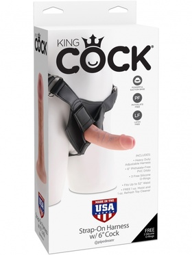 Pipedream - King Cock Strap-on Harness with Cock (17,5 cm) 