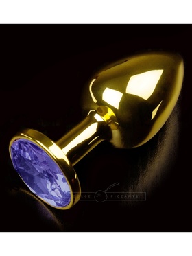 Dolce Piccante - Jewellery Plug Gold, Blue Diamond (small)