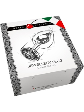 Dolce Piccante - Jewellery Plug Gold, Purple Diamond (small)