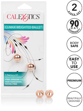 California Exotic - Climax Weighted Balls (guld)