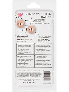 California Exotic - Climax Weighted Balls (guld)