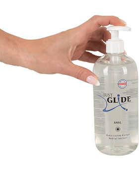 Just Glide Anal - Vattenbaserat Glidmedel (500 ml)