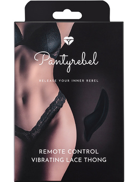 Pantyrebel - Remote Control Vibrating Lace Thong