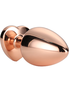 Dream Toys - Gleaming Love Rose Gold Plug (Small)