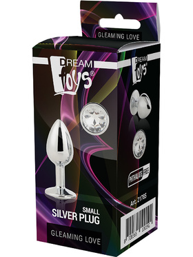 Dream Toys - Gleaming Love Silver Plug (Small)