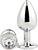 Dream Toys - Gleaming Love Silver Plug (Large)